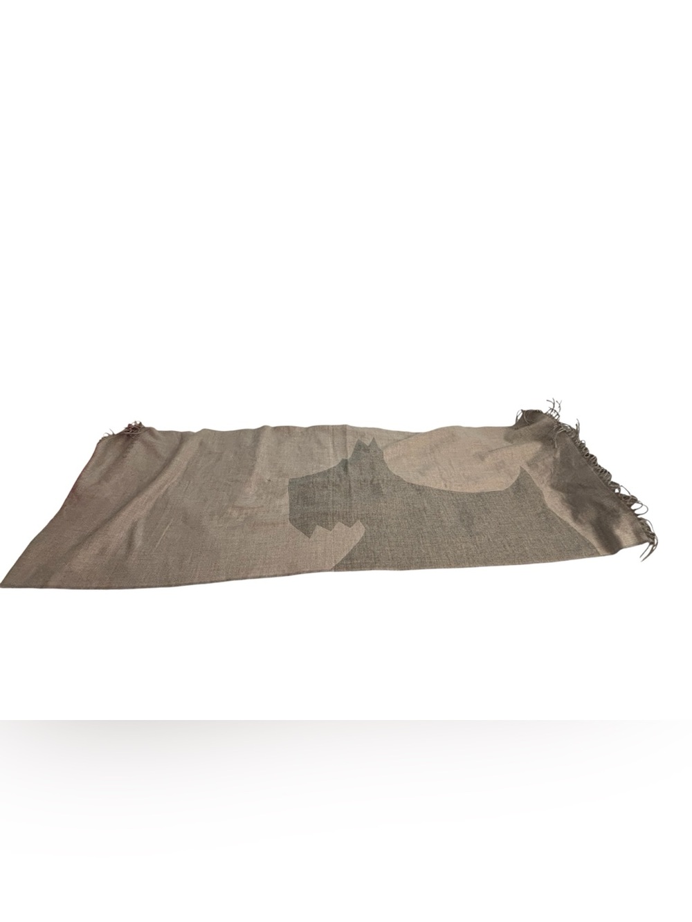 Radley London Block Dog Scarf – Oatmeal/Grey - Picture 7 of 9